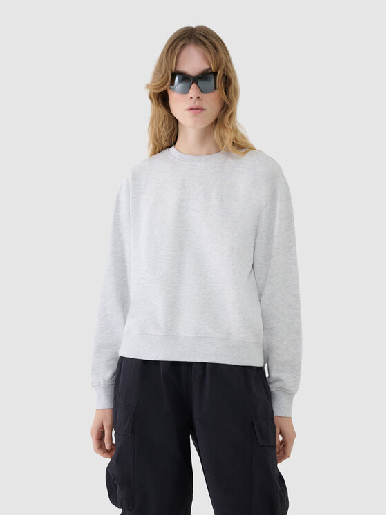 4F 4F Felpa 4FWMM00TSWSF1765-27M Grigio Regular Fit