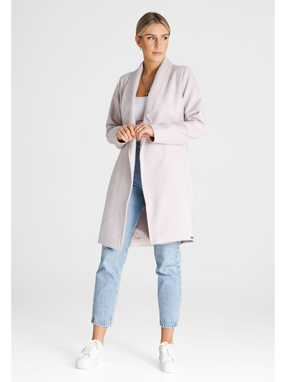 FIGL FIGL Παλτό M990 Μπεζ Regular Fit
