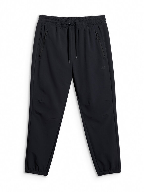 4F 4F Joggery FLUID EXPRESSIONS Czarny Regular Fit