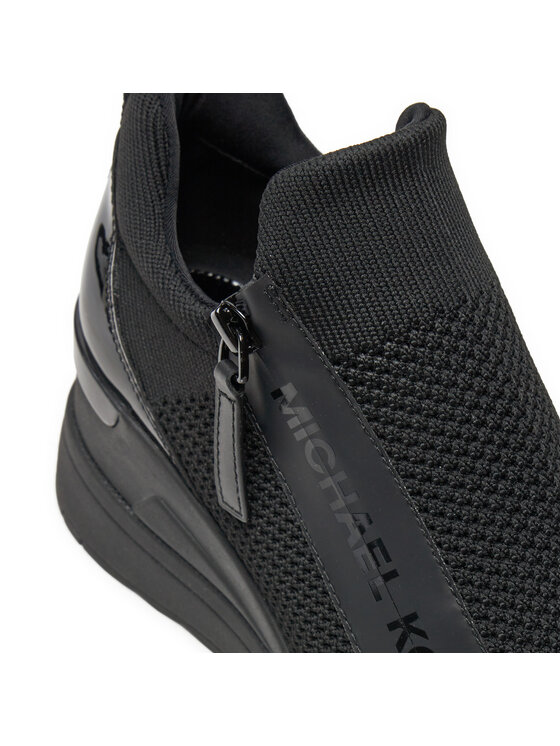 MICHAEL Michael Kors MICHAEL Michael Kors Superge Wills Wedge Trainer 43S2WIFS1D Črna