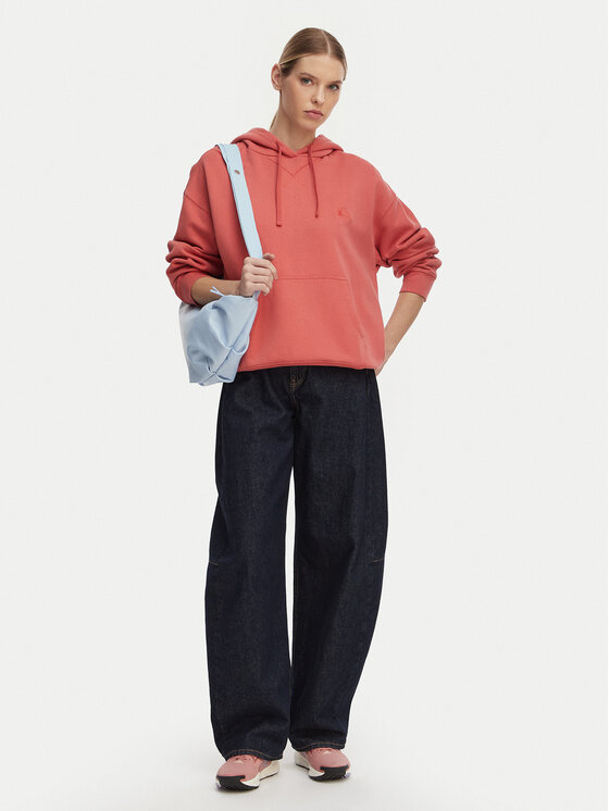 Quiksilver Quiksilver Світшот Esential Hoodie EQWFT03191 Кораловий Regular Fit