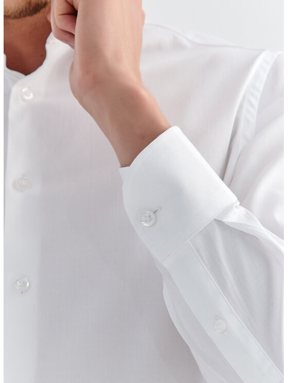 Pako Lorente Pako Lorente Koszula P000B-1X-002 Biały Slim Fit