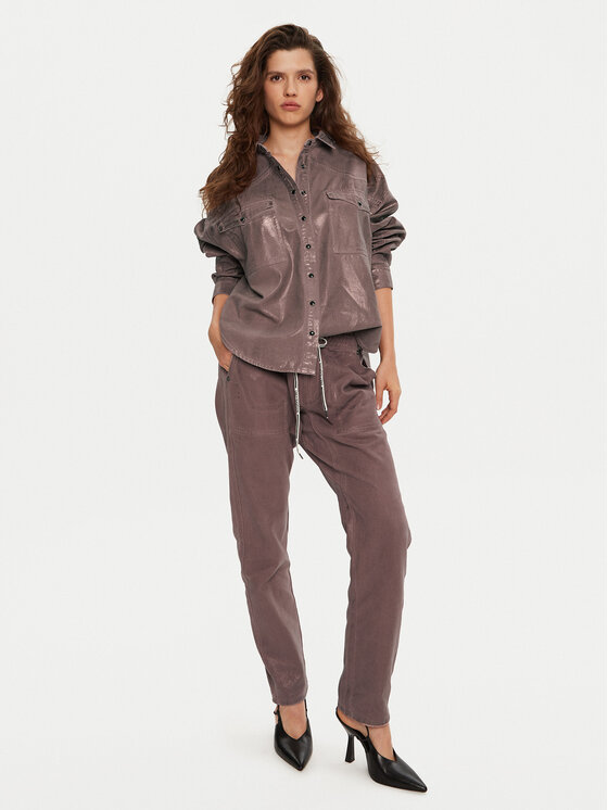 One Teaspoon One Teaspoon Τζιν 26554 Καφέ Regular Fit