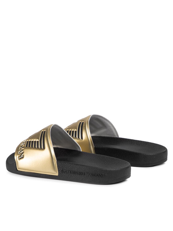 EA7 Emporio Armani EA7 Emporio Armani Шльопанці XCP001 XCC22 D467 Золотий
