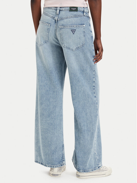 Guess Guess Джинси W6GA82 D0697 Світло-синій Relaxed Fit