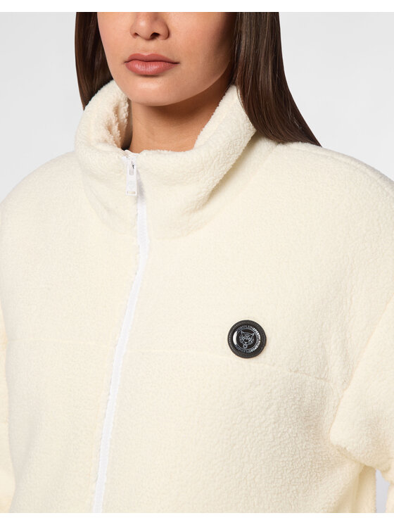 Plein Sport Plein Sport Vatovaná bunda 10177 Biela Regular Fit