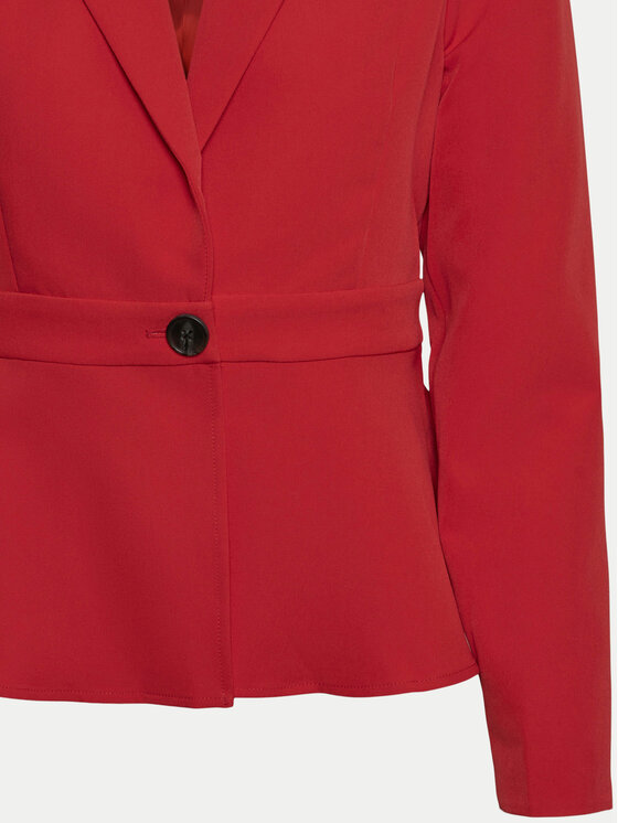 Vero Moda Vero Moda Sakko Tahina 10318703 Rot Slim Fit