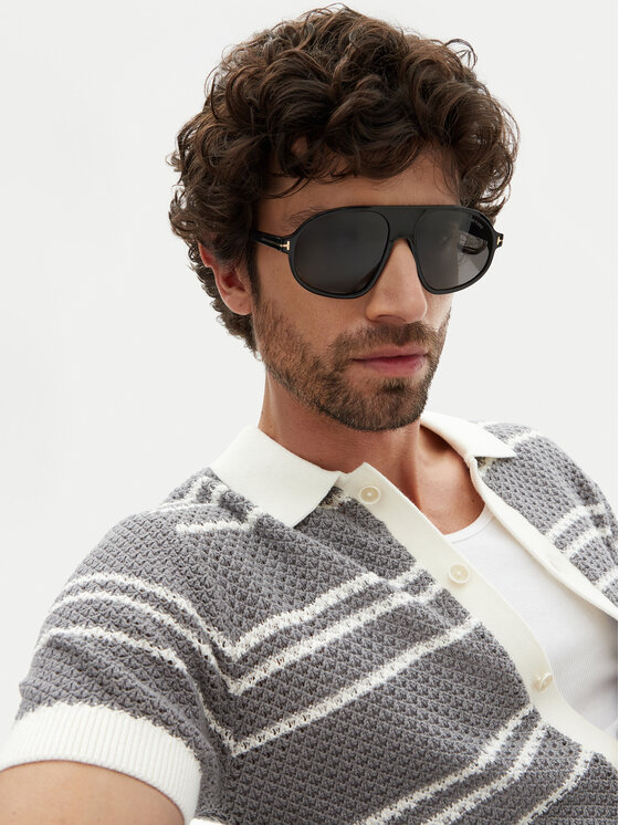 Tom Ford Tom Ford Okulary przeciwsłoneczne FT1178 01A Czarny