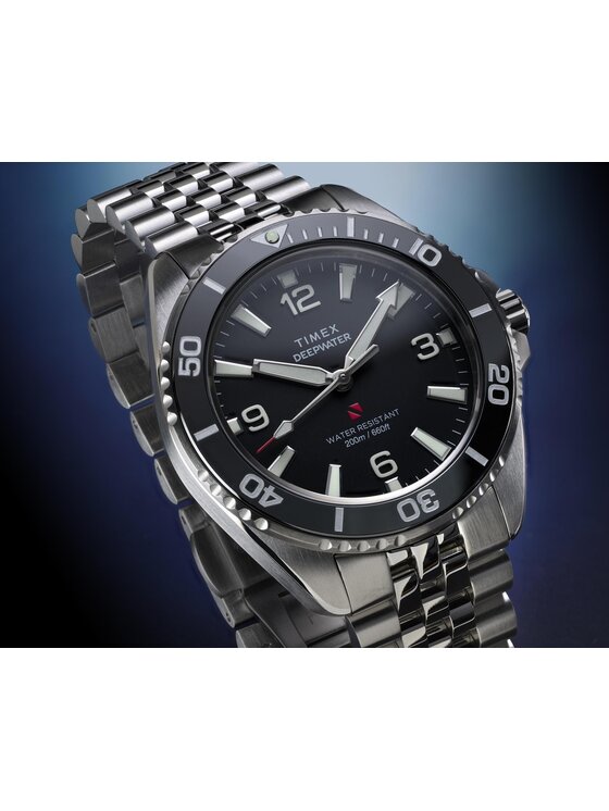 Timex Timex Hodinky TW2Y64500 Stříbrná