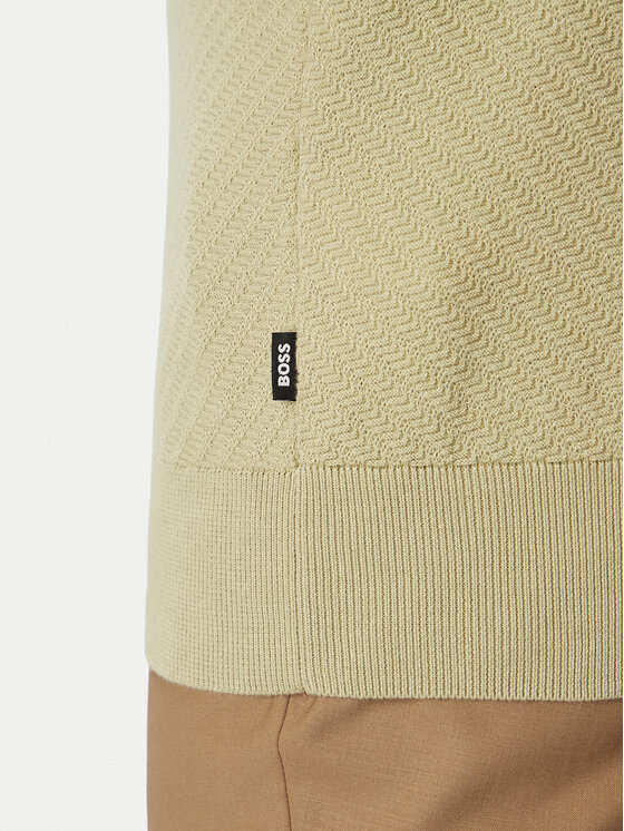 BOSS BOSS Светр H-Lomarino 50565511 Svetlozelena Regular Fit