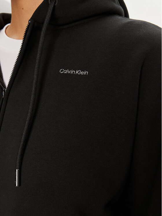 Calvin Klein Calvin Klein Μπλούζα Nano Logo K20K207210 Μαύρο Relaxed Fit