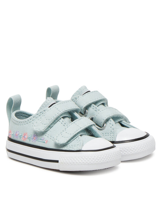 Converse Converse Кецове Chuck Taylor All Star Florals A11785C Светлосин
