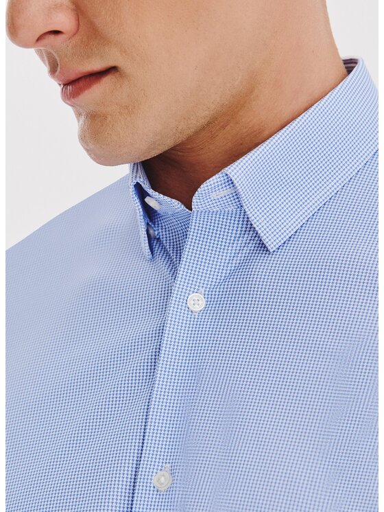 Pako Lorente Pako Lorente Koszula P25WF-1X-051 Niebieski Slim Fit