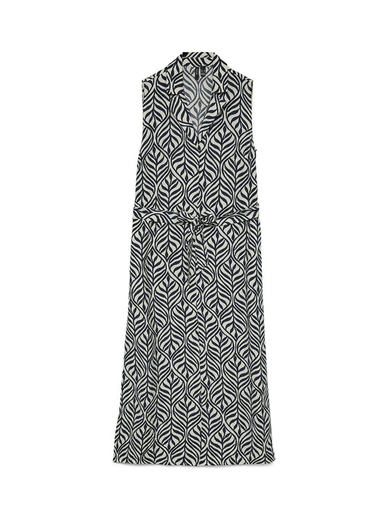 Vero Moda Vero Moda Košeľové šaty Josie 10341594 Tmavomodrá Regular Fit