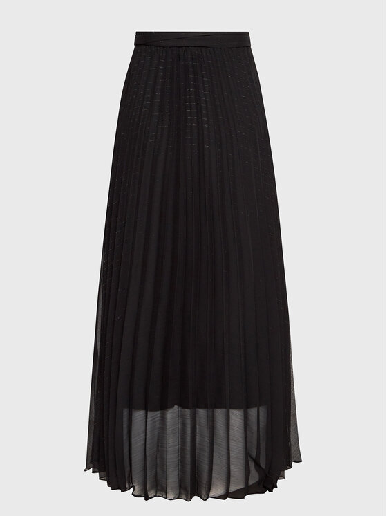 Dixie Dixie Plisuotas sijonas G319V007A Juoda Regular Fit