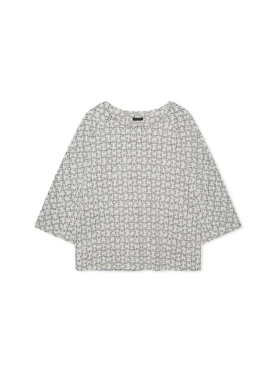 Fiorella Rubino Fiorella Rubino Felpa G82UL009807N011 Bianco Regular Fit