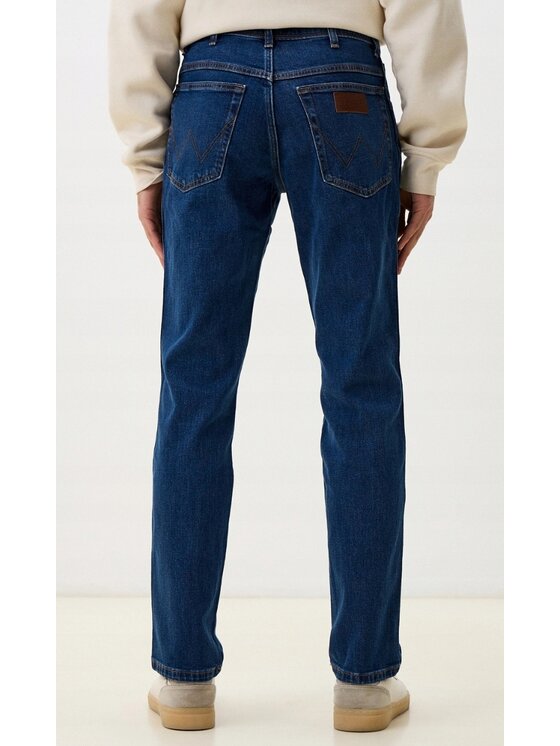 Wrangler Wrangler Jeansy TEXAS SLIM Niebieski Slim Fit