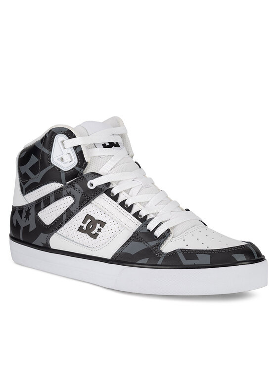 DC Shoes DC Shoes Sneakersy PURE HIGH-TOP WC ADYS400043-XKWS Bílá