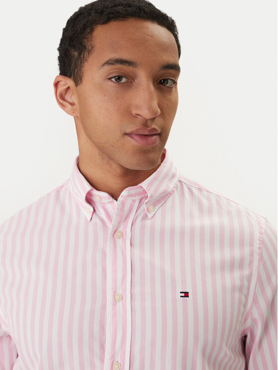 Tommy Hilfiger Tommy Hilfiger Hemd MW0MW42440 Rosa Regular Fit