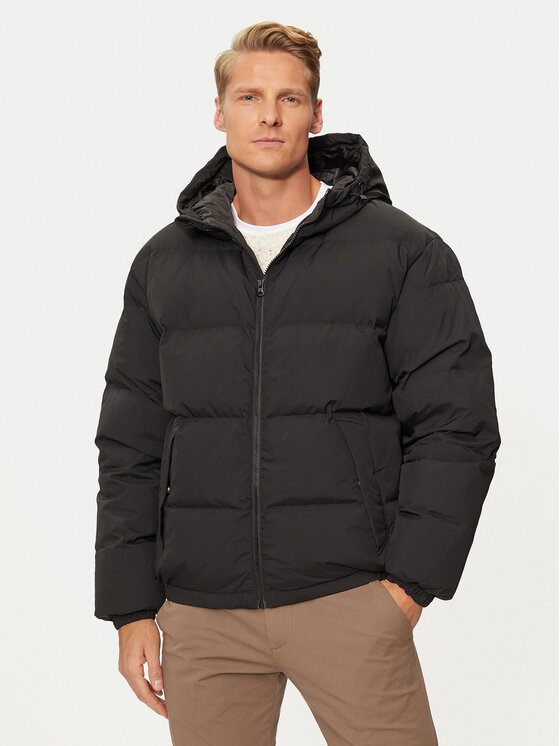 United Colors Of Benetton United Colors Of Benetton Geacă din puf 2JF8UN05E Negru Regular Fit