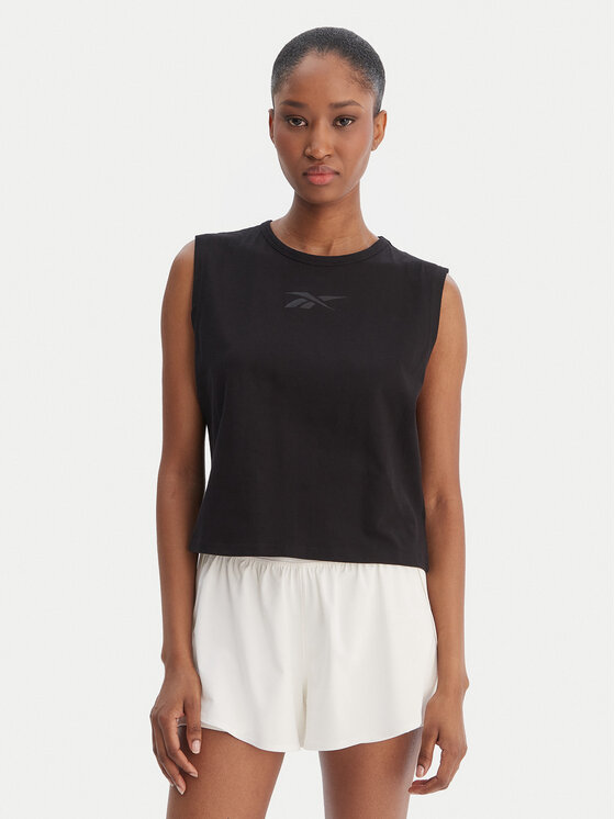 Reebok Top Erica RK25499CCW Czarny Relaxed Fit