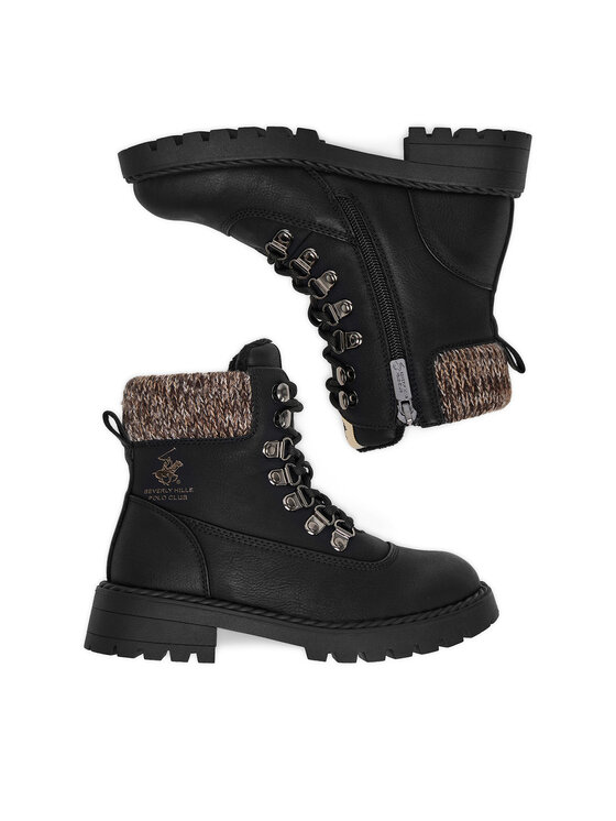 Beverly Hills Polo Club Beverly Hills Polo Club Schnürstiefeletten CEO-CS6135-07 Schwarz