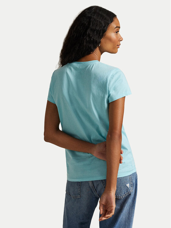 Polo Ralph Lauren Polo Ralph Lauren T-Shirt 211B14605010 Türkisfarben Classic Fit