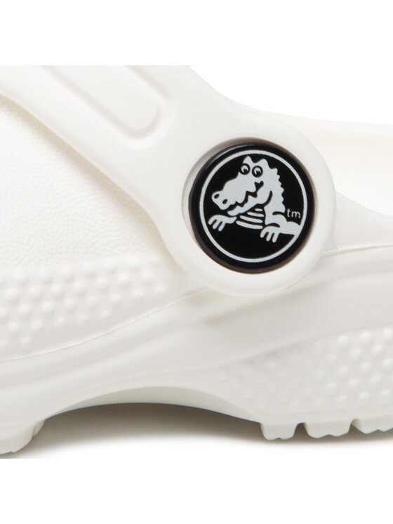 Crocs Crocs Παντόφλες Classic Kid Clog T 206990 Λευκό