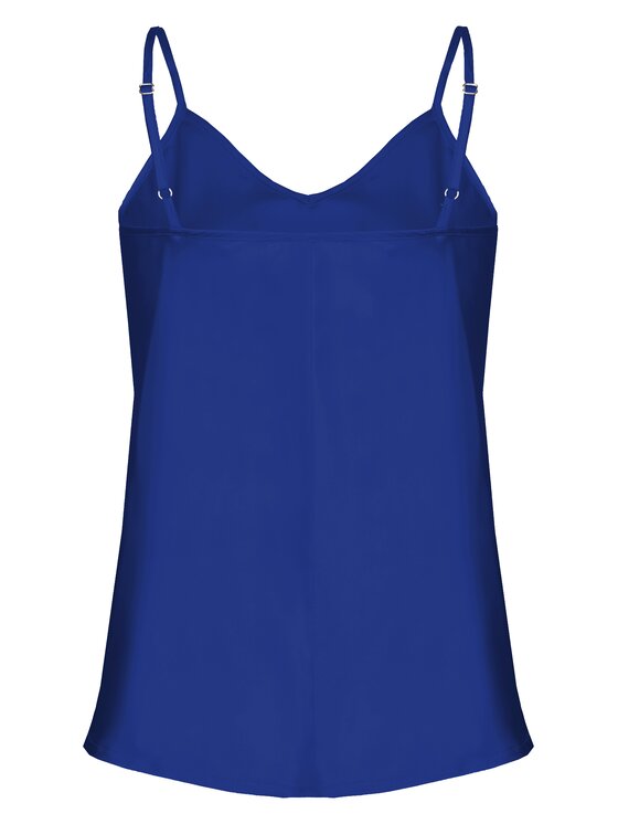 Cat&Cat Cat&Cat Top jedwabny Niebieski Regular Fit