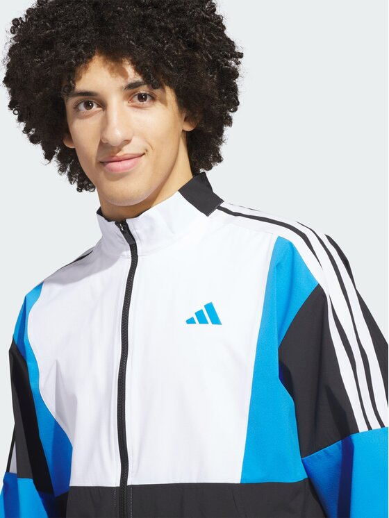 adidas adidas Wiatrówka 162306 Czarny Loose Fit