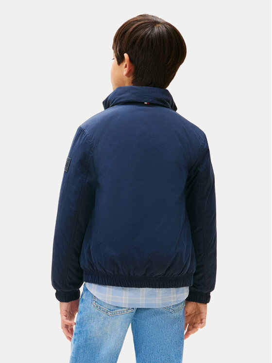 Tommy Hilfiger Tommy Hilfiger Prechodná bunda KB0KB09852 Tmavomodrá Regular Fit