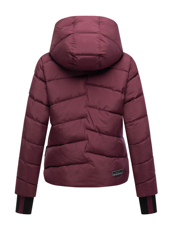 Marikoo Marikoo Kurtka zimowa Yukanii Bordowy Regular Fit