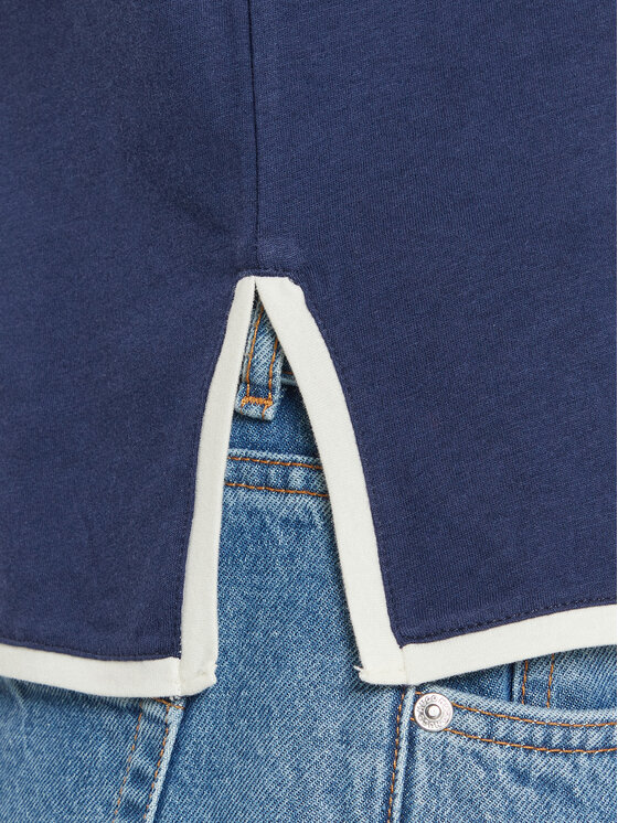 United Colors Of Benetton United Colors Of Benetton Μπλούζα πιτζάμας 3Y5E3M063 Σκούρο μπλε Regular Fit