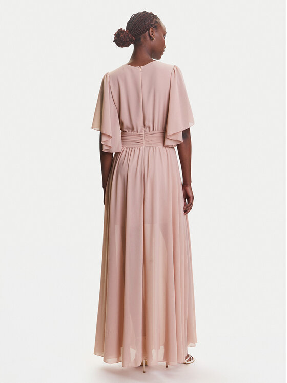 Fracomina Fracomina Abendkleid FQ25SD3011W41201 Rosa Regular Fit