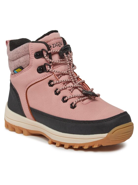 ZigZag ZigZag Черевики туристичні Aenaide Kids Boot WP Z234119 Рожевий