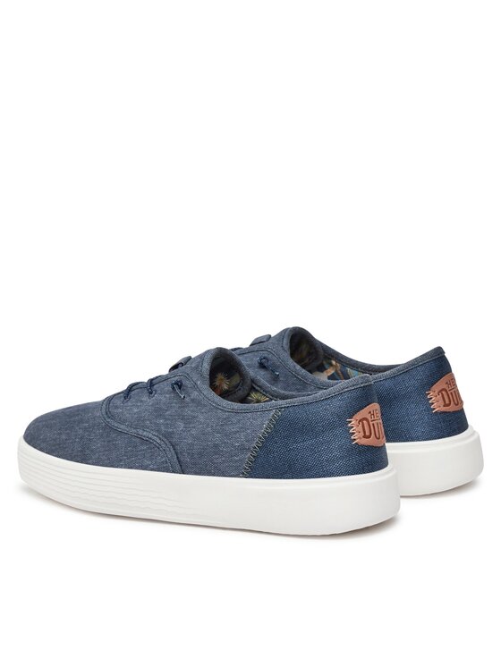 Hey Dude Hey Dude Tenisky Conway M Craft 40179-410 Tmavomodrá