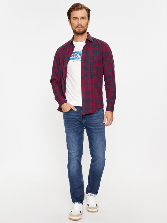 s.Oliver s.Oliver Traperice 2133850 Plava Regular Fit