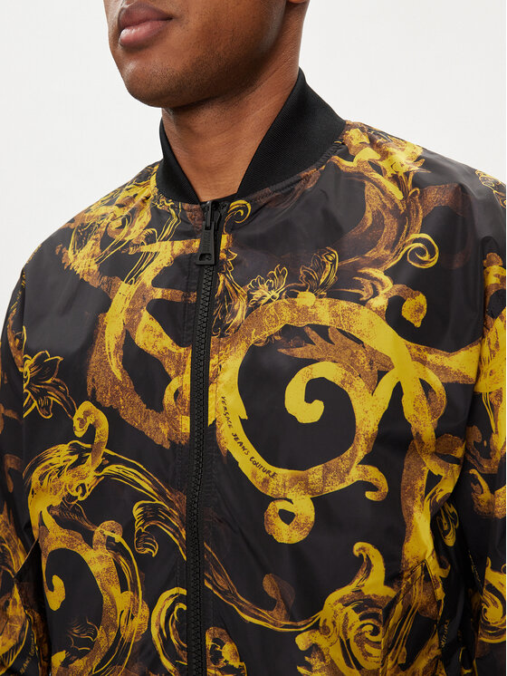 Versace Jeans Couture Versace Jeans Couture Яке бомбър 76GAS407 Черен Regular Fit