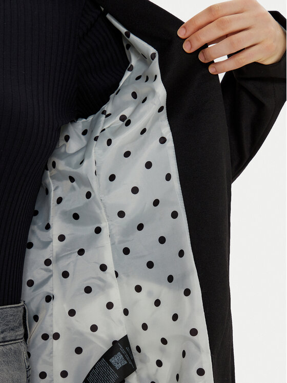 Vila Vila Marynarka 14107241 Czarny Slim Fit