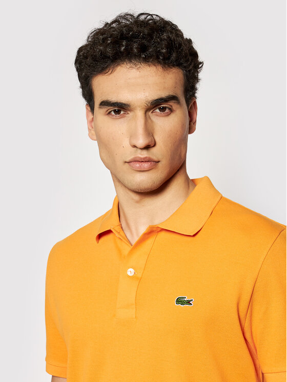 Lacoste Polo PH4012 Arancione Slim Fit Modivo