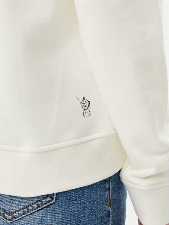 KARL LAGERFELD KARL LAGERFELD Світшот A2W20057 Écru Regular Fit