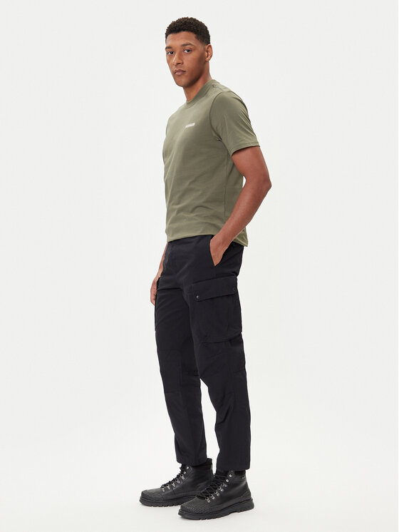 Napapijri Napapijri Штани з тканини M-Tures NP0A88SW Чорний Regular Fit