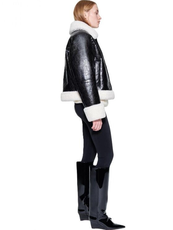 STAND STAND Giubbotto invernale 61055-9158-89100 Nero Regular Fit