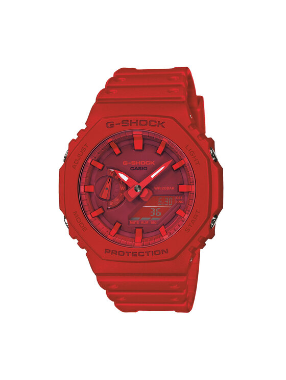 G-Shock Ročna ura GA-2100-4AER Rdeča