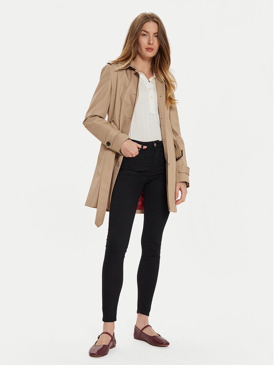Tommy Hilfiger Tommy Hilfiger Jeans hlače Como WW0WW45008 Črna Skinny Fit