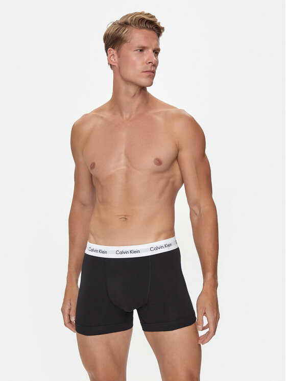 Calvin Klein Underwear Calvin Klein Underwear Σετ μποξεράκια 3 τμχ 0000U2662G Μαύρο Slim Fit
