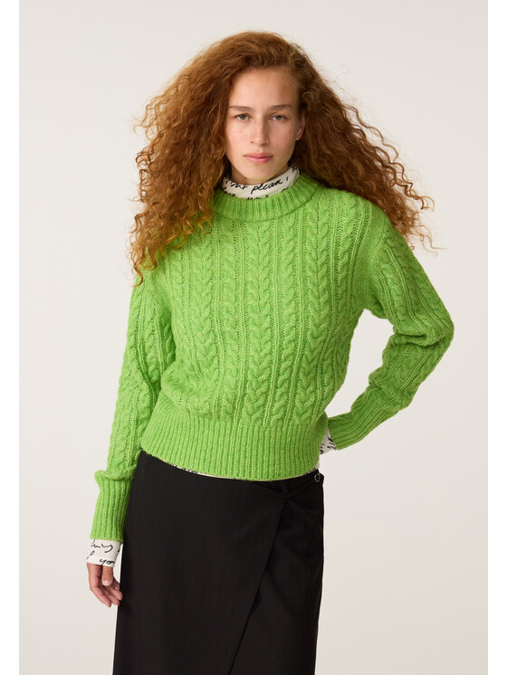 Fabienne Chapot Fabienne Chapot Sweter 6688-1858-175 Zielony Regular Fit