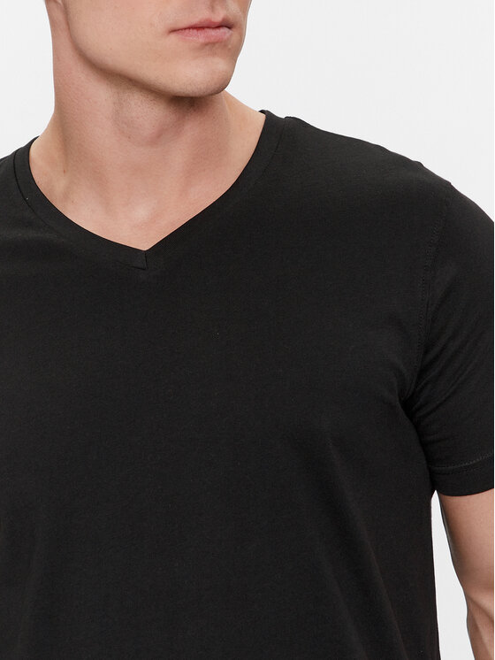 KARL LAGERFELD KARL LAGERFELD 2er-Set T-Shirts 765001 500298 Schwarz Slim Fit