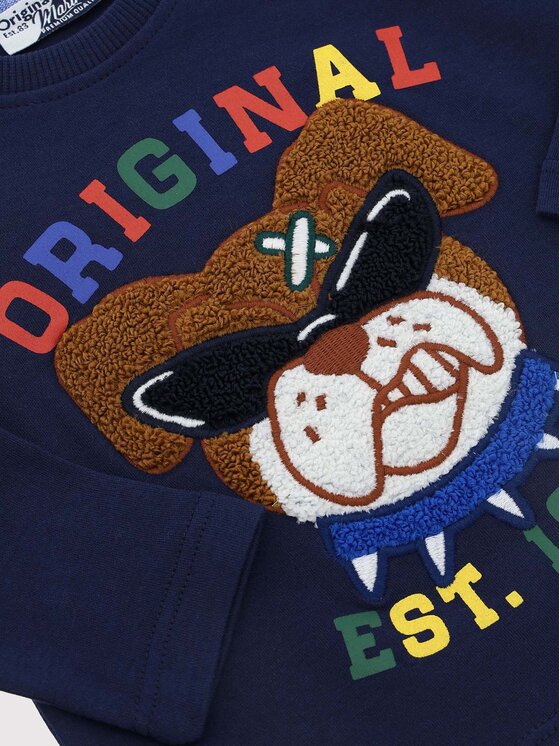 Original Marines Original Marines Bluse DCA0614NM Dunkelblau Regular Fit