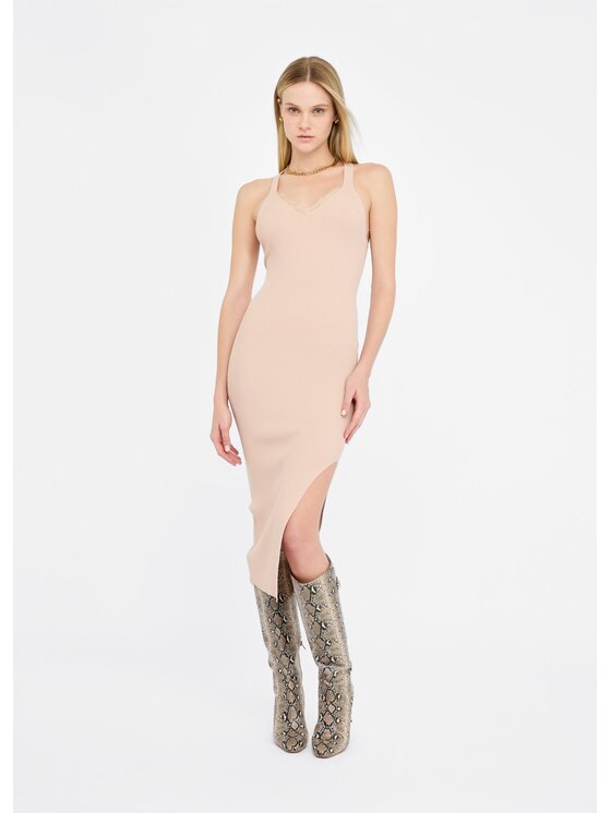 Liu Jo Liu Jo Abito da sera CF5371MS46MX0719 Rosa Slim Fit